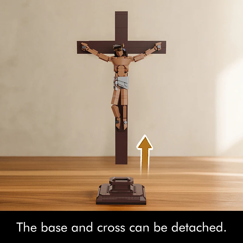 Jesus Christ Cross Brick set